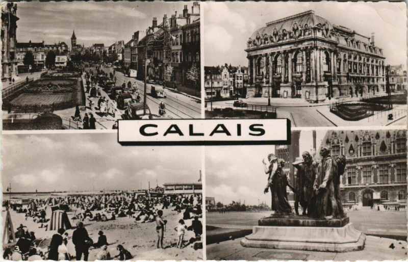 Carte postale ancienne Calais à Calais