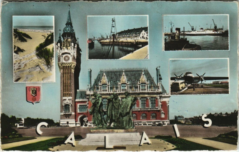Carte postale ancienne Calais à Calais