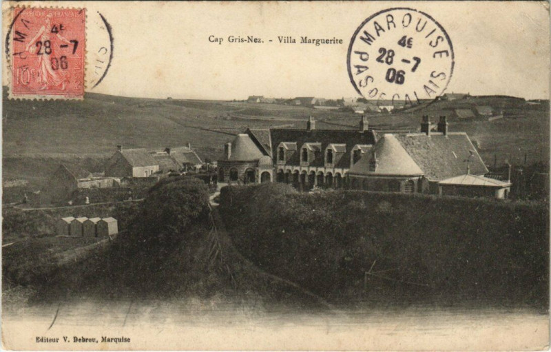Carte postale ancienne Cap Gris-Nez - Villa Marguerite