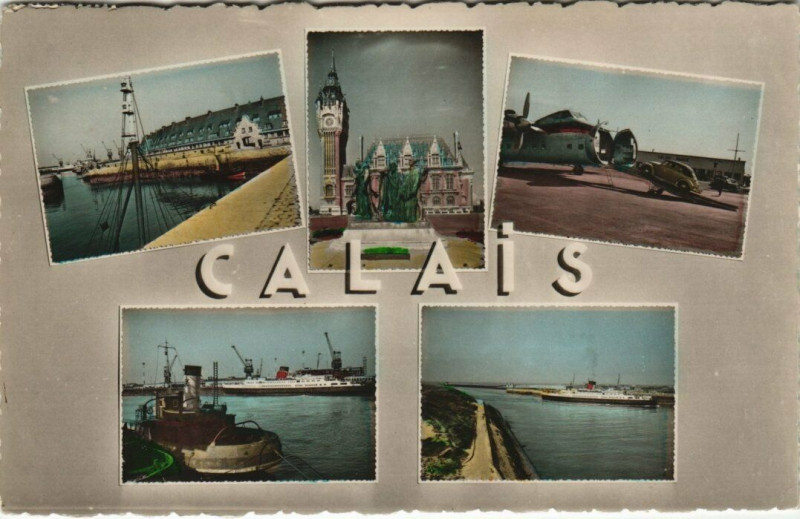 Carte postale ancienne Calais à Calais