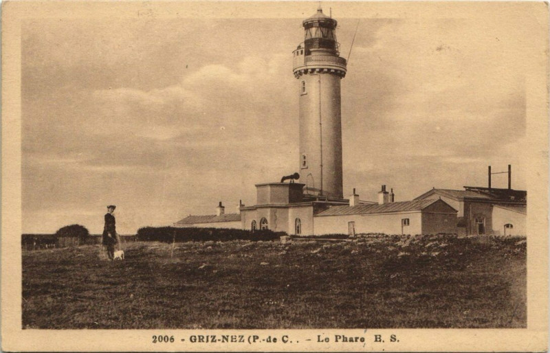 Carte postale ancienne Gris-Nez-Le Phare
