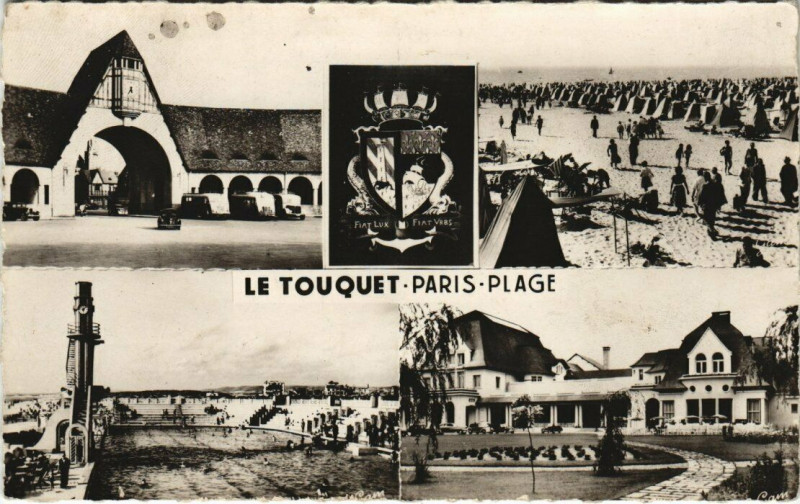 Carte postale ancienne Le Touquet-Paris-Plage au Touquet-Paris-Plage