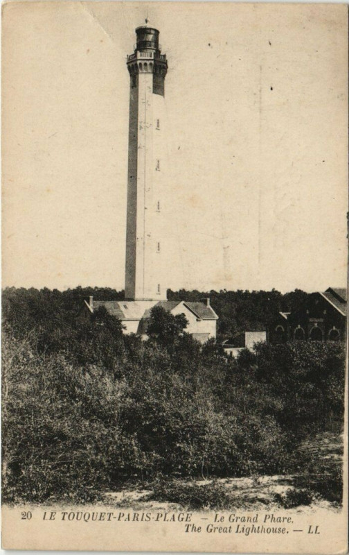 Carte postale ancienne Le Touquet-Paris-Plage - Le Grand Phare au Touquet-Paris-Plage