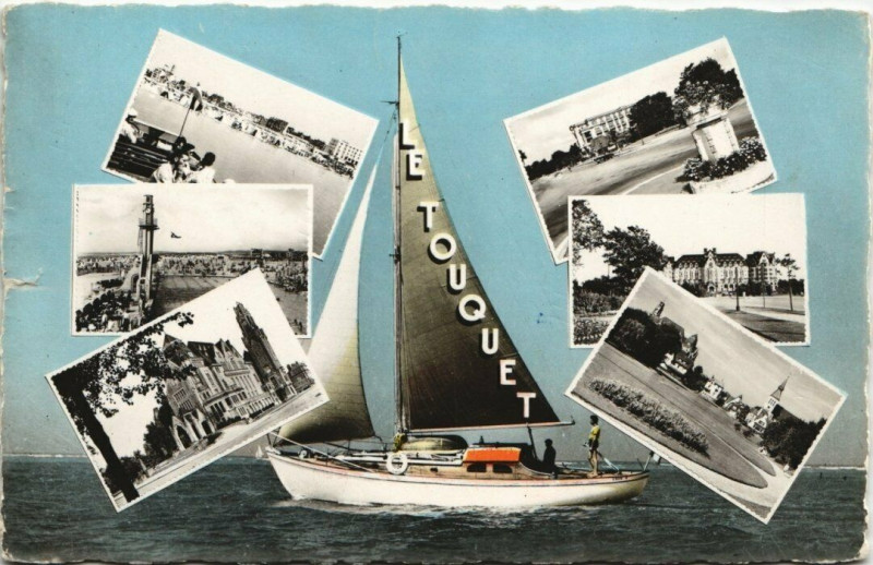 Carte postale ancienne Le Touquet