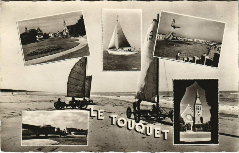 Carte postale ancienne Le Touquet