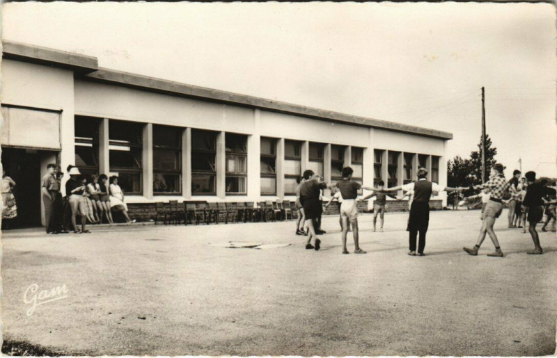 Carte postale ancienne Stella-Plage - L'Ecole