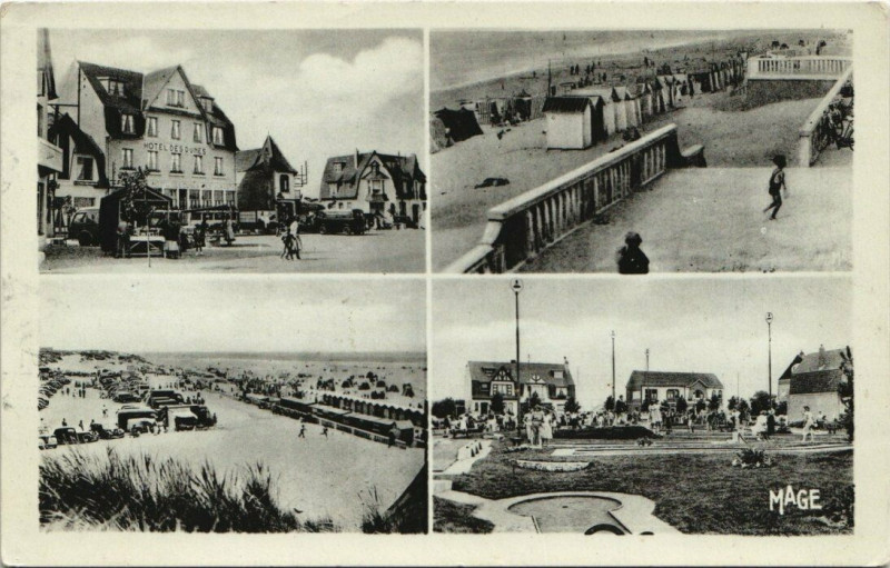 Carte postale ancienne Souvenir de Stella-Plage