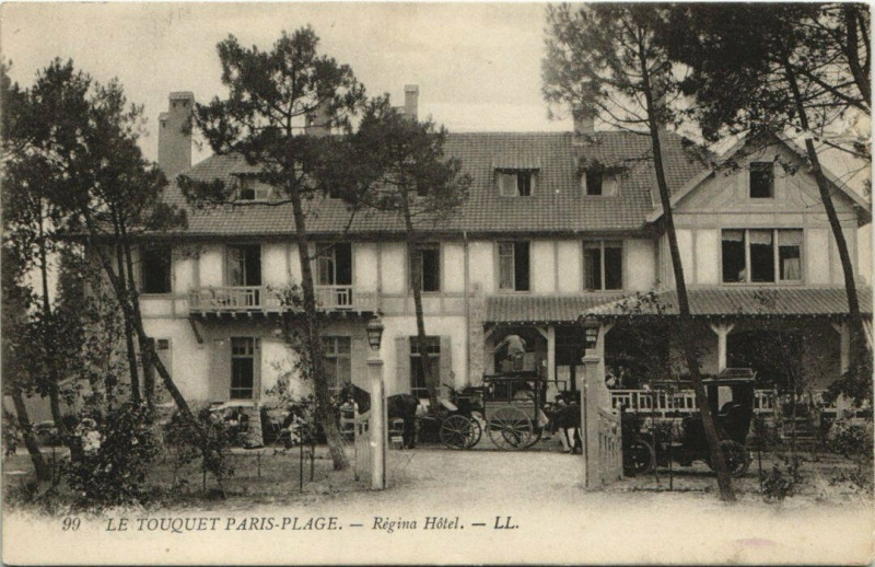 Carte postale ancienne Le Touquet-Paris-Plage - Régina Hotel au Touquet-Paris-Plage