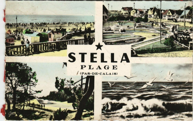 Carte postale ancienne Stella-Plage