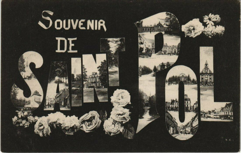 Carte postale ancienne Souvenir de Saint-Pol