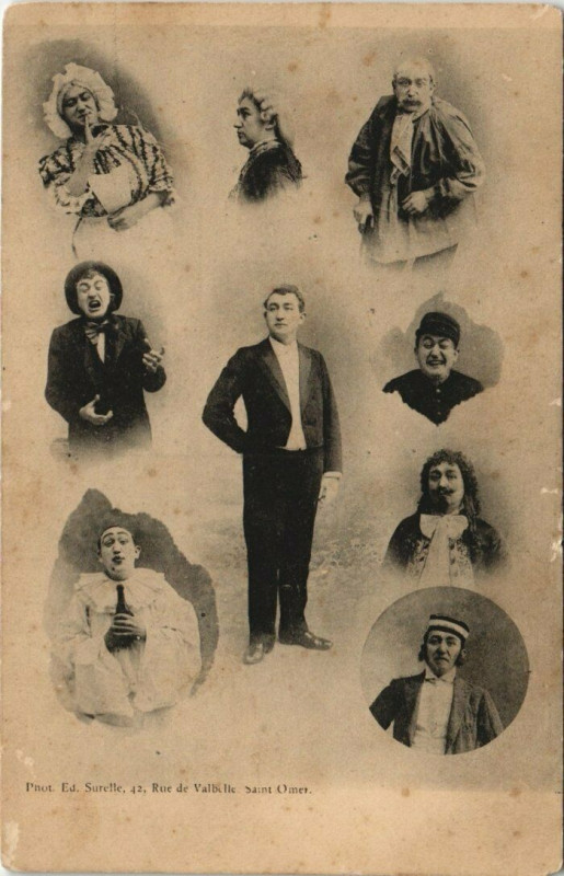 Carte postale ancienne Eduard Petit de Saint-Omer à Saint-Omer