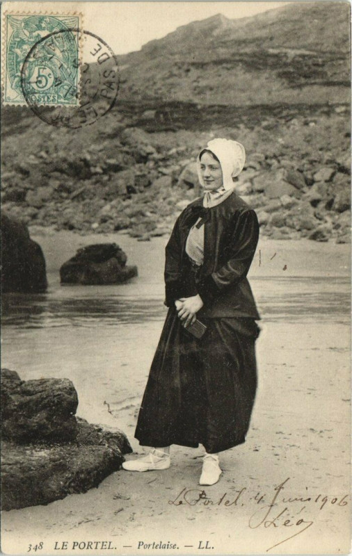 Carte postale ancienne Le Portel - PORTELoise au Portel