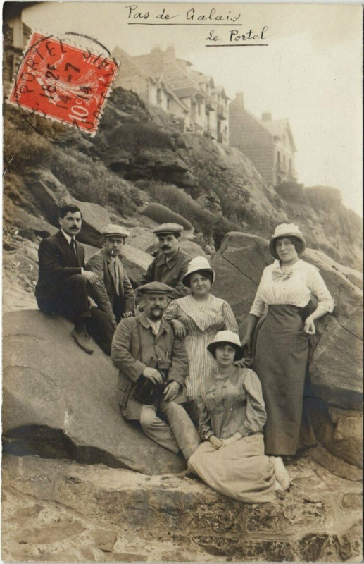 Carte postale ancienne Le Portel - Pas de Calais carte photo au Portel