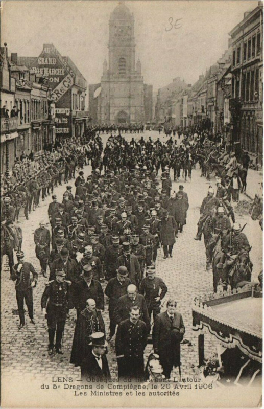 Carte postale ancienne Lens à Lens