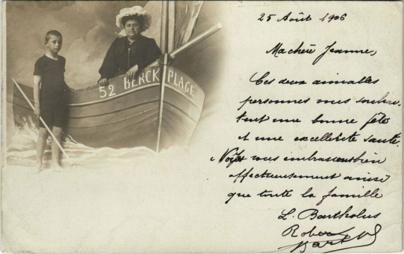 Carte postale ancienne Berck-Plage - 52 Berck-Plage à Berck