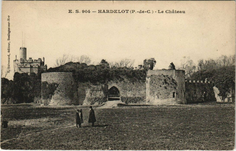 Carte postale ancienne Hardelot - Le Chateau
