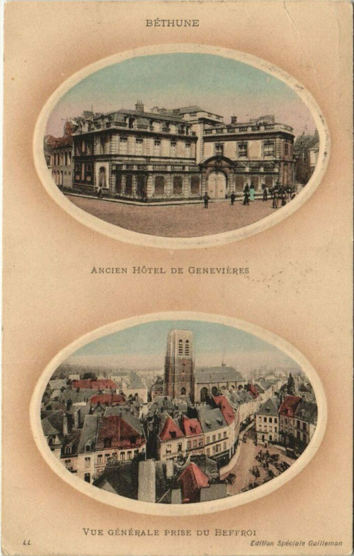 Carte postale ancienne Bethune à Béthune