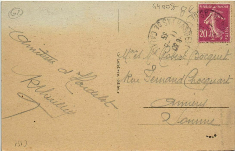 Carte postale ancienne Hardelot-Plage-Villa Blériot