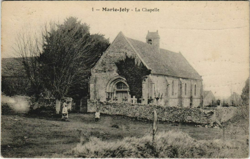 Carte postale ancienne Marie-Joly-La Chapelle