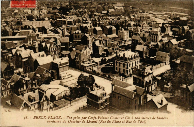 Carte postale ancienne Berck Plage- France à Berck