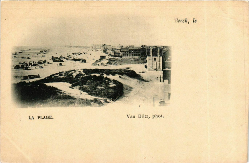 Carte postale ancienne Berck Plage- France à Berck
