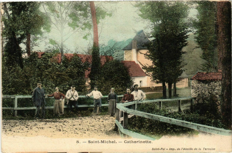 Carte postale ancienne Saint-Michét - Catherinette