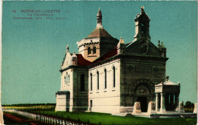 Carte postale ancienne Notre De Lorette La Chapelle