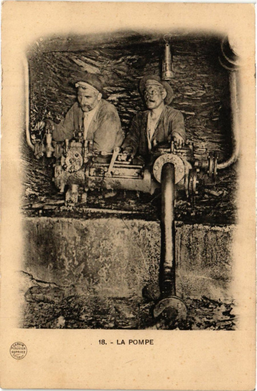 Carte postale ancienne La Pompe