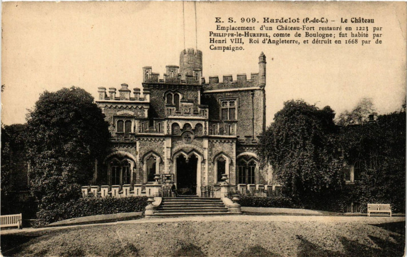 Carte postale ancienne Hardelot Le Chateau