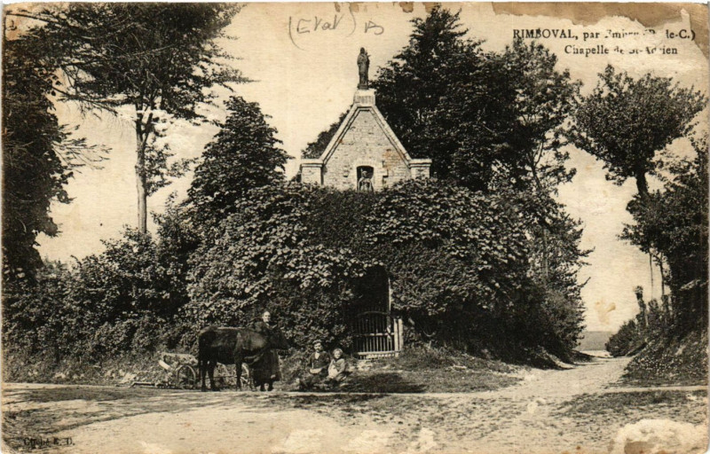 Carte postale ancienne Rimboval Chapelle à Rimboval