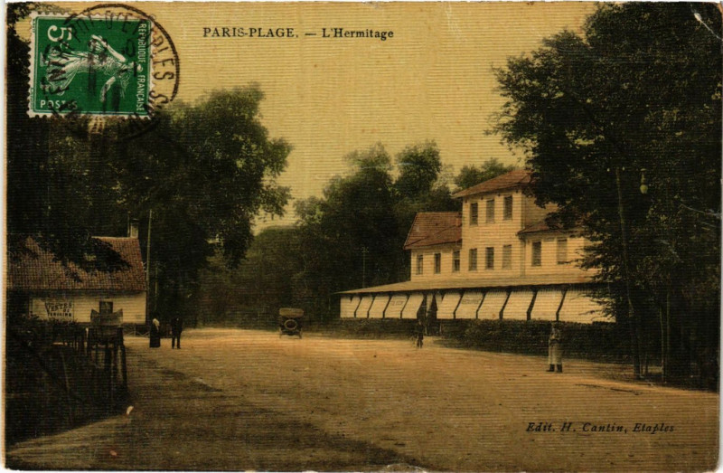 Carte postale ancienne H.C. Paris-Plage L'Hermitage
