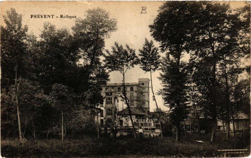 Carte postale ancienne Frevent Rollepot à Frévent