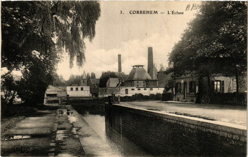 Carte postale ancienne Corbehem L'Ecluse à Corbehem