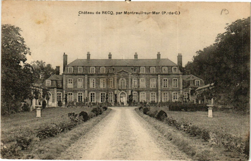 Carte postale ancienne Chateau de Recq