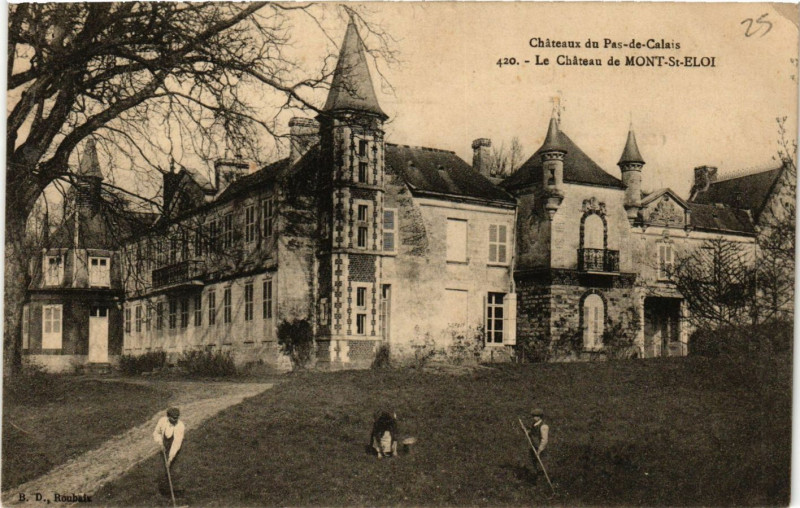 Carte postale ancienne Chateau de Mont-st-Eloi