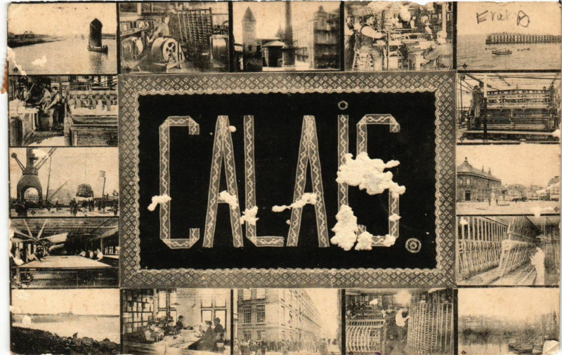 Carte postale ancienne Calais à Calais