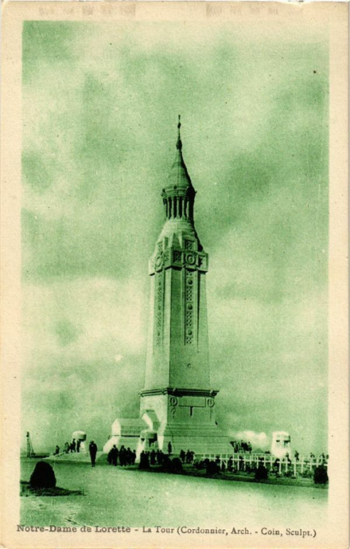 Carte postale ancienne Notre-Dame de Lorette-La Tour