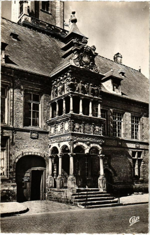 Carte postale ancienne Hesdin - La Bretéche à Hesdin