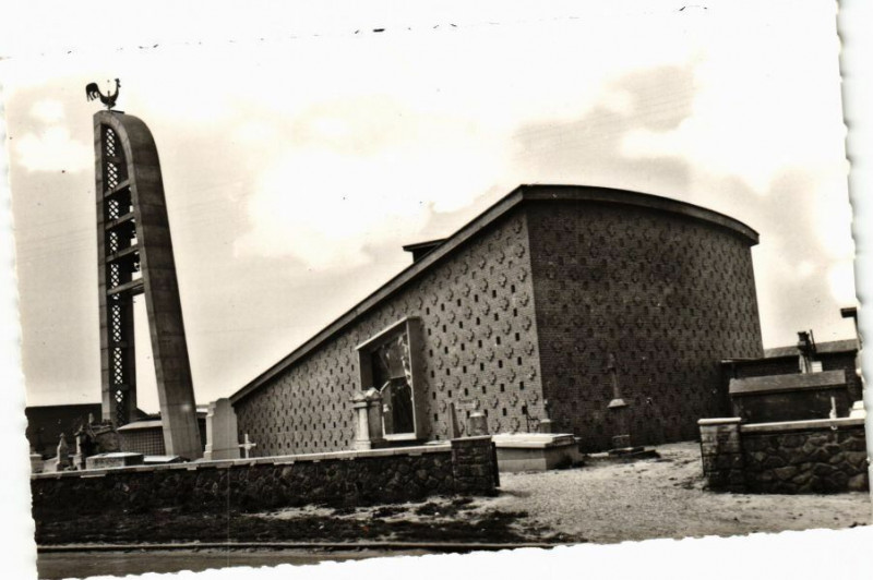 Carte postale ancienne Eglise Saint-Pierre-Audinghen à Audinghen
