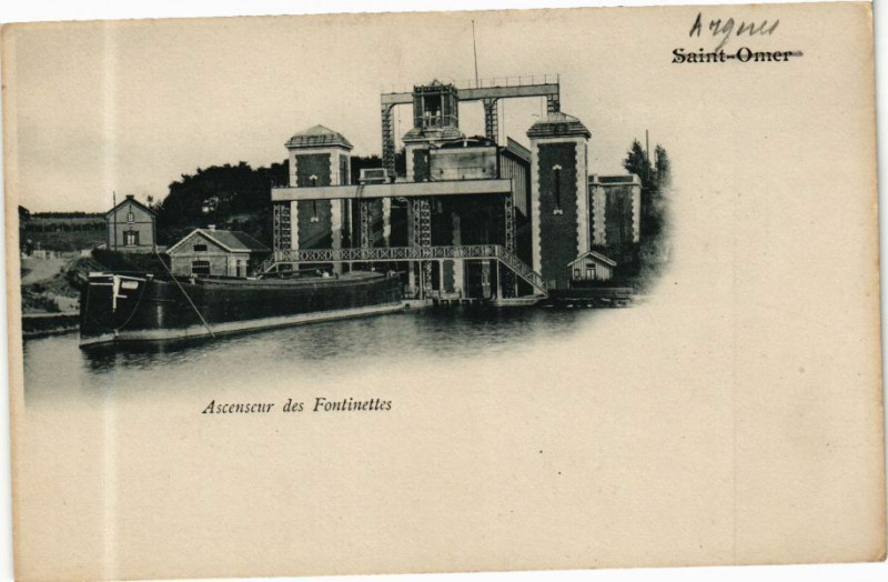 Carte postale ancienne Ascenseur des Fontinettes