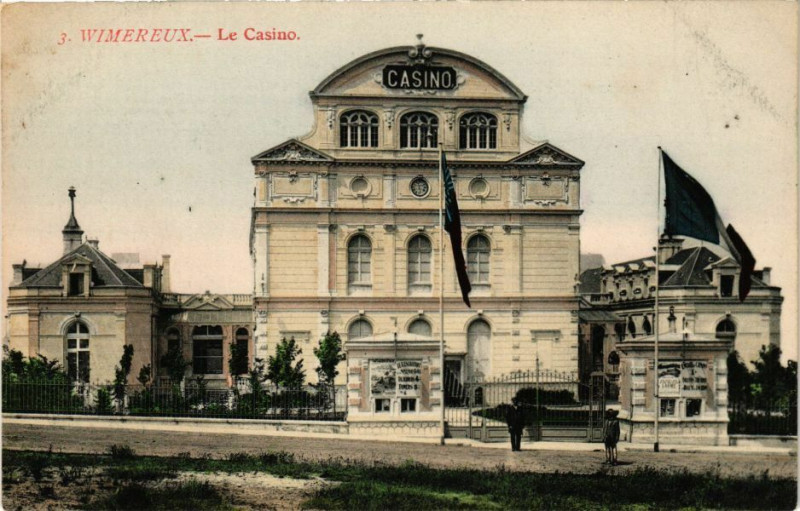 Carte postale ancienne Wimereux - Le Casino à Wimereux