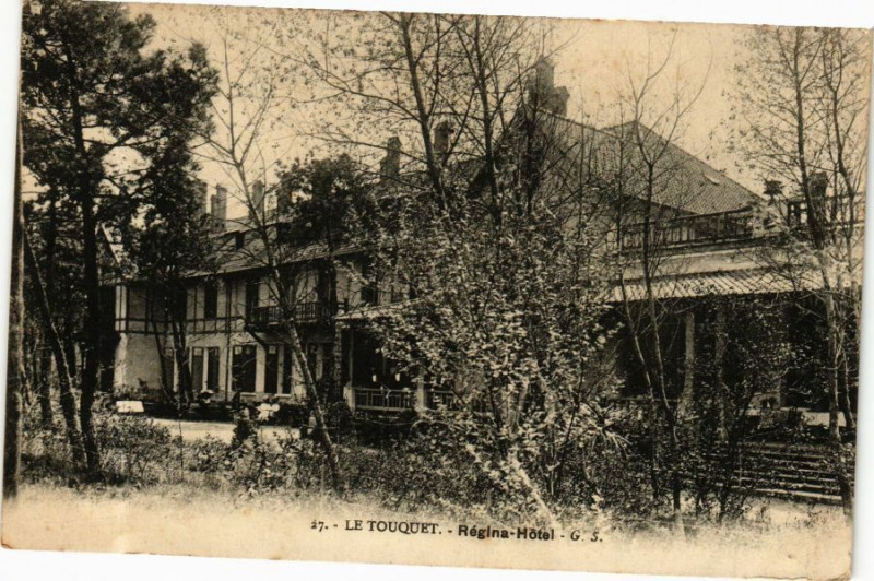 Carte postale ancienne Le Touquet - Régina Hotel