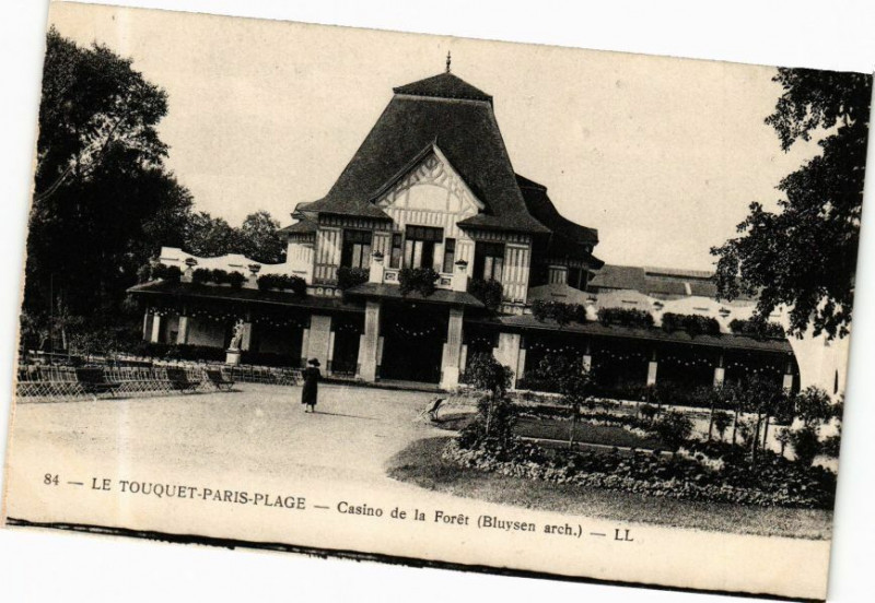Carte postale ancienne Le Touquet-Paris-Plage - Casino de la Forét au Touquet-Paris-Plage