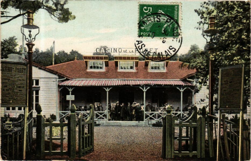 Carte postale ancienne Le Touquet-Paris-Plage au Touquet-Paris-Plage