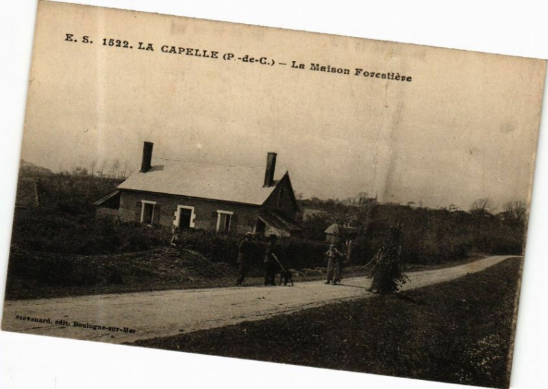Carte postale ancienne La Chapelle-La Maison Forestiére
