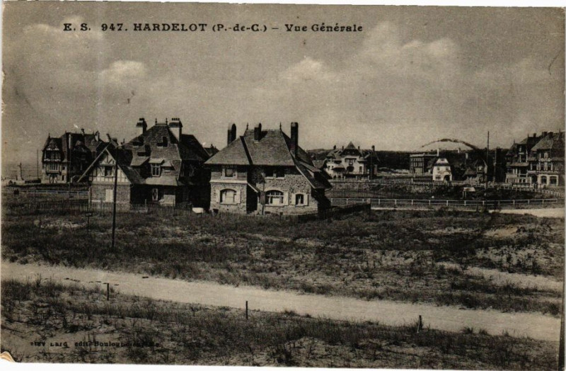 Carte postale ancienne Hardelot - Vue Générale
