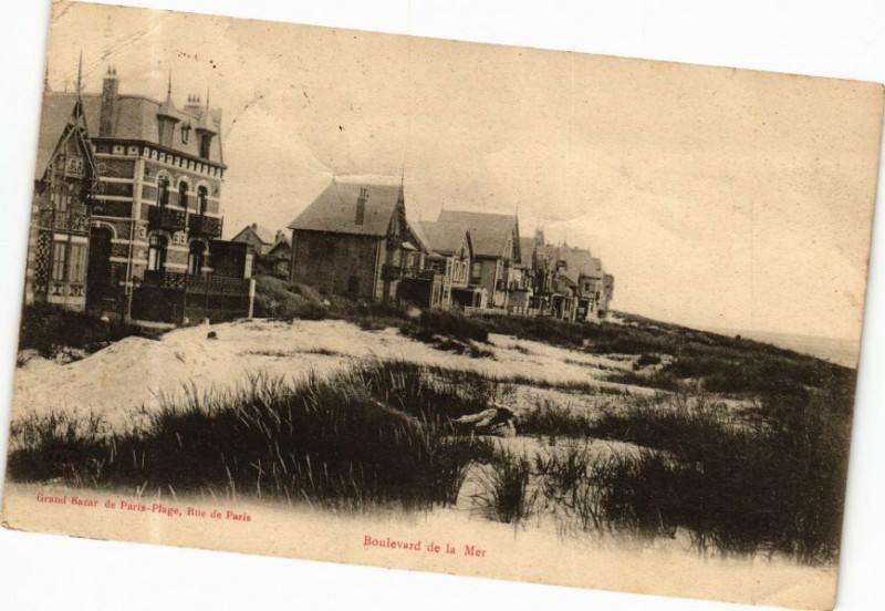 Carte postale ancienne Boulevard de la Mer