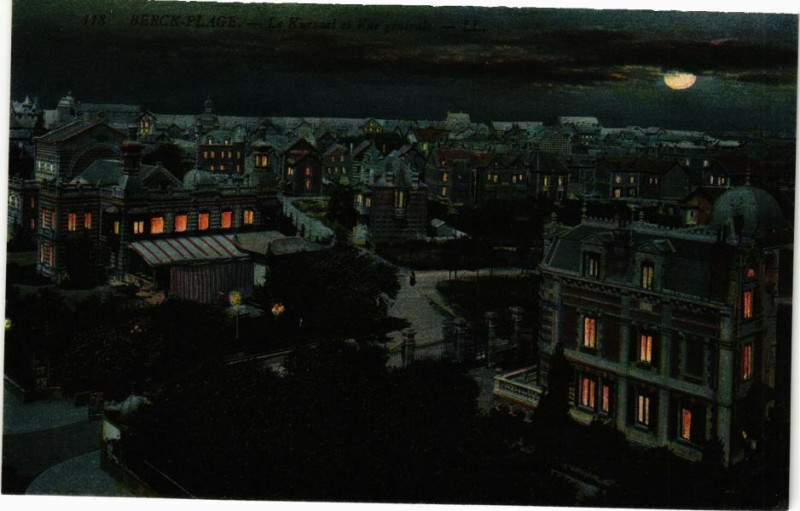 Carte postale ancienne Berck-Plage Vue Générale à Berck