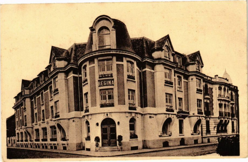 Carte postale ancienne Berck-Plage Le Régina à Berck