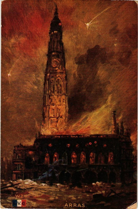 Carte postale ancienne Arras à Arras